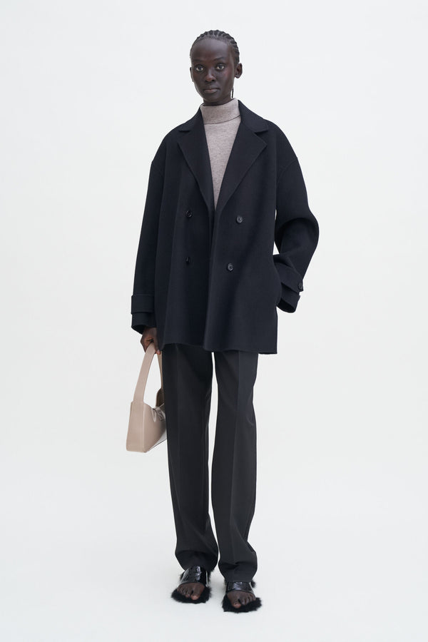 Filippa K Black Wool Cashmere Jacket