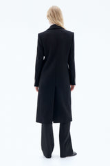 Filippa K Capsule 93: Slim Black Wool Coat