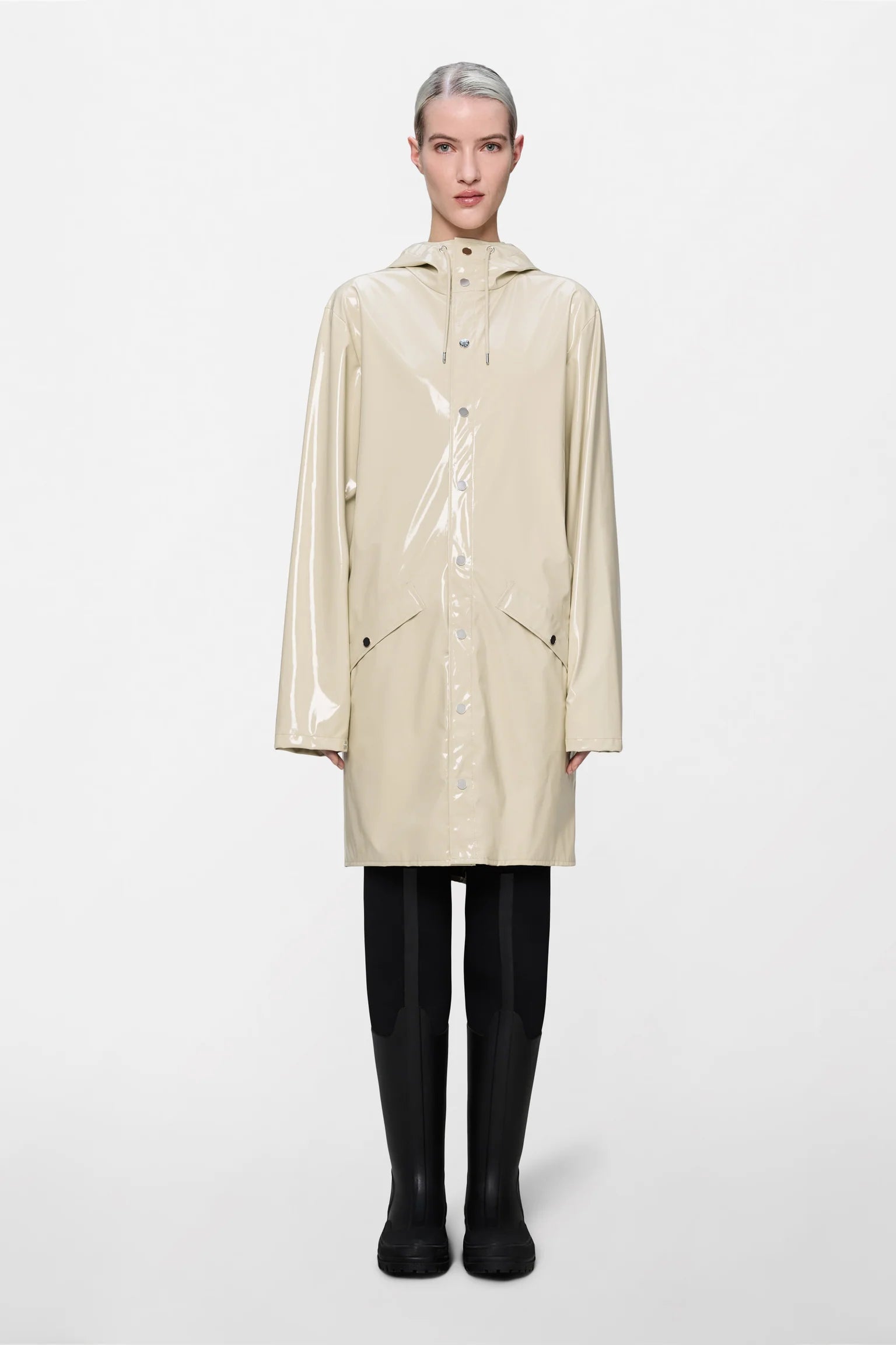 Rains Long Jacket | Shore