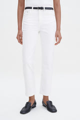 Filippa K Stella Cropped White Jeans