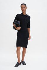 Filippa K Black Lace Knit Dress