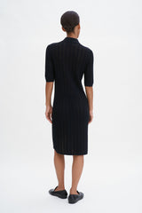 Filippa K Black Lace Knit Dress