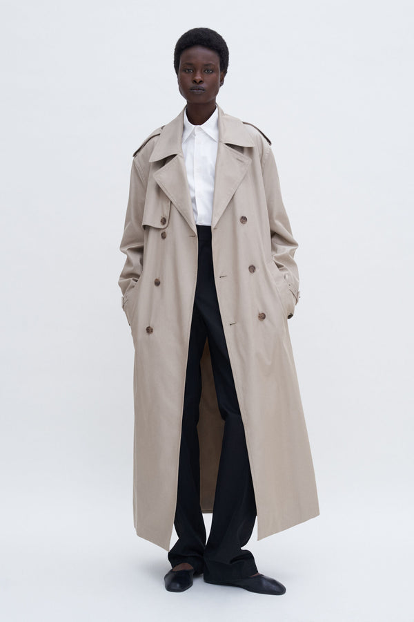 Filippa K Classic Beige Trench Coat