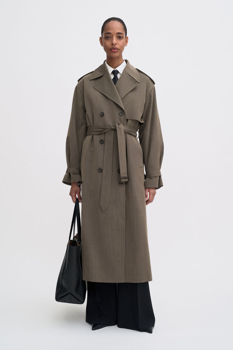 Filippa K Julia Twill Trench Coat