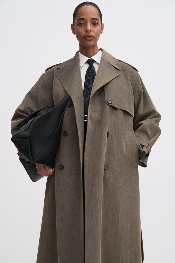 Filippa K Julia Twill Trench Coat