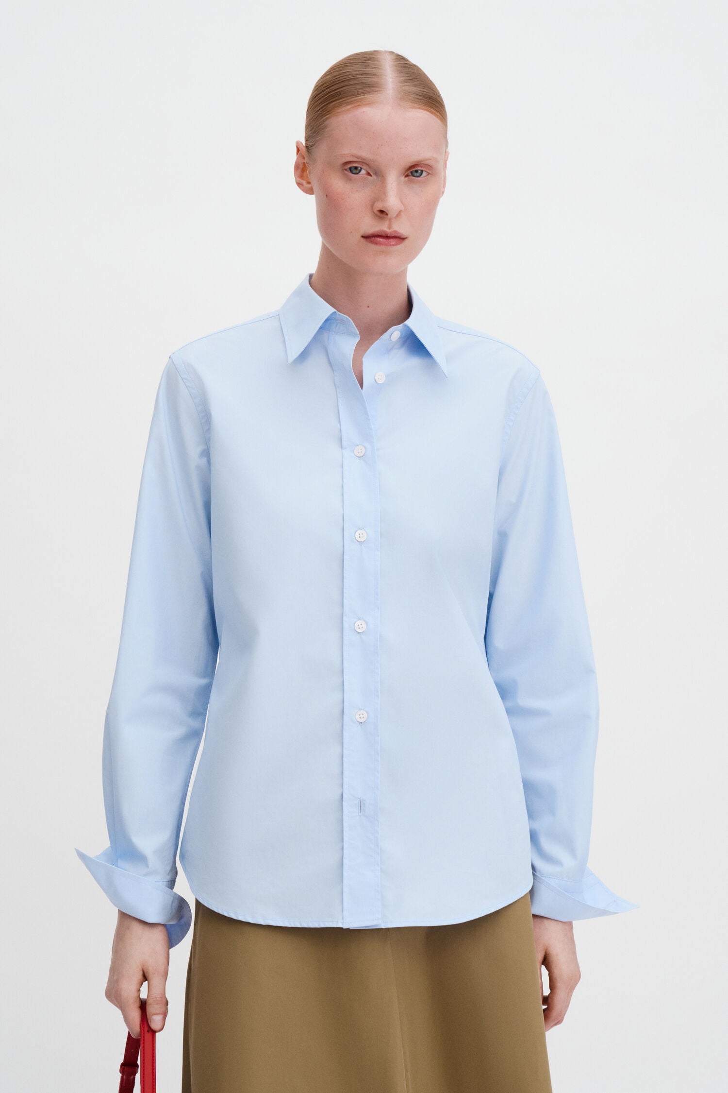 Filippa K Classic Poplin Shirt | Light Blue