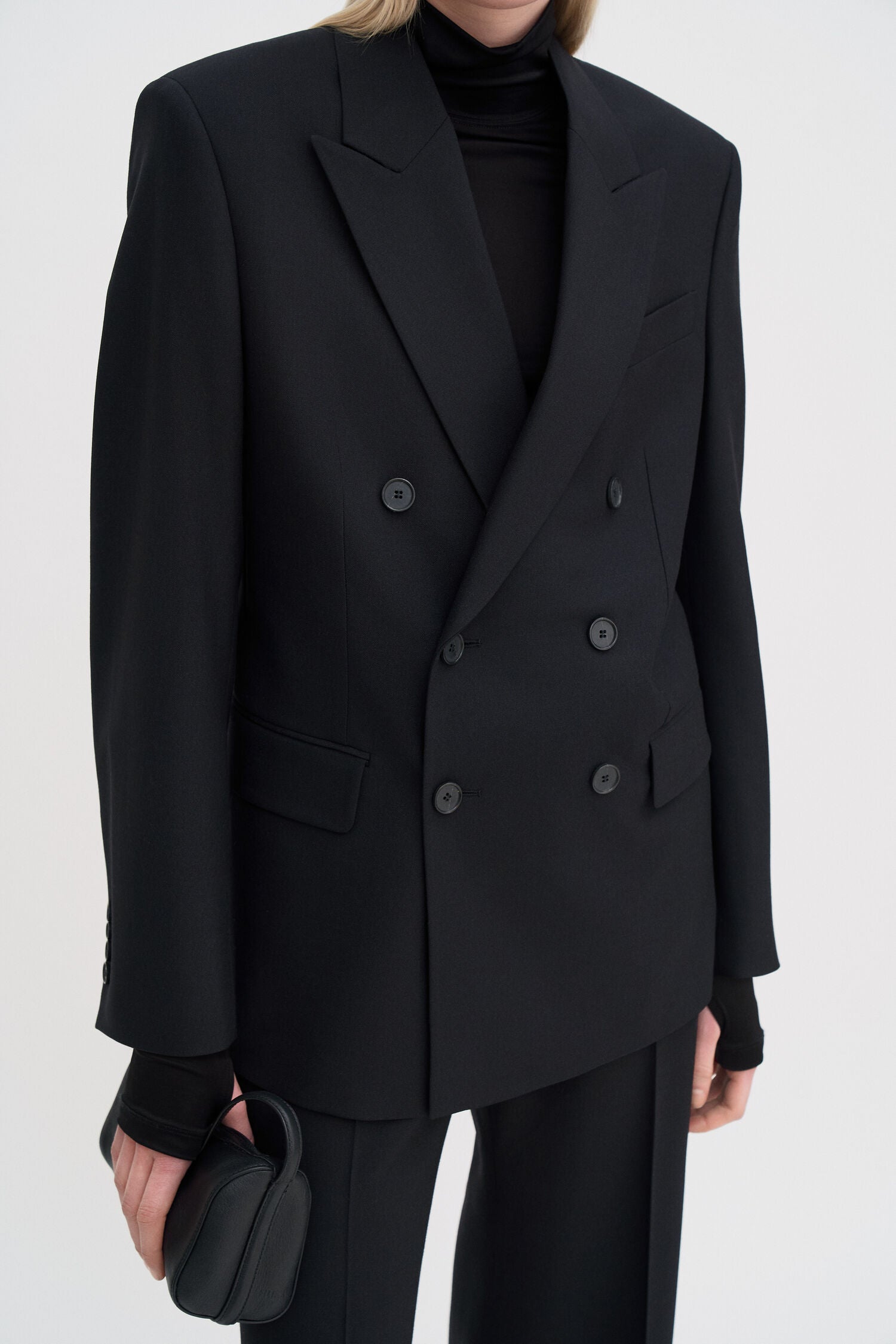 Filippa K Dani Black Wool Blazer