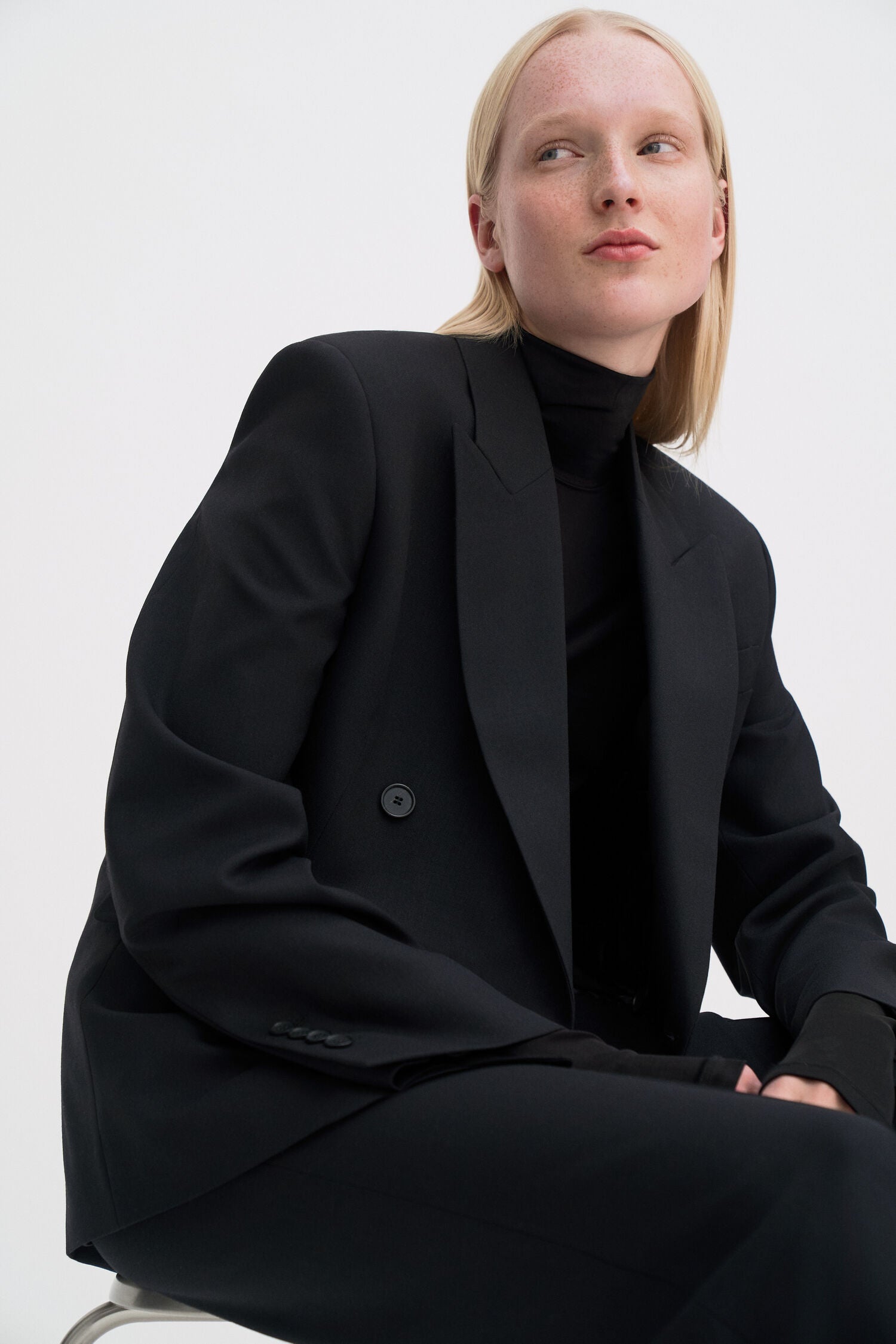 Filippa K Dani Black Wool Blazer