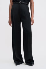 Filippa K Darcey Black Satin Trousers
