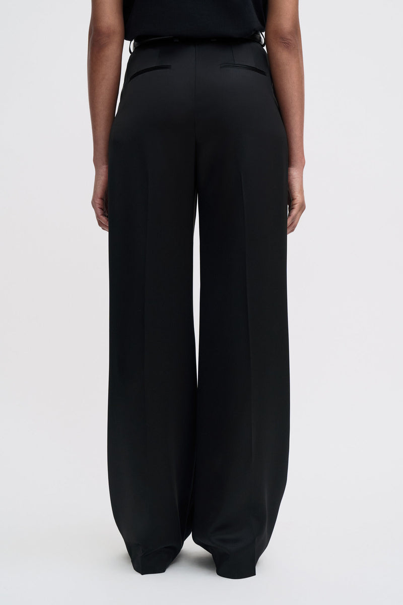 Filippa K Darcey Black Satin Trousers