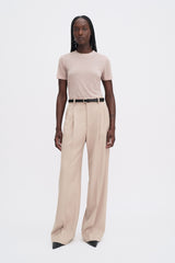 Filippa K Lyocell Cashmere T-Shirt Dusty Pink