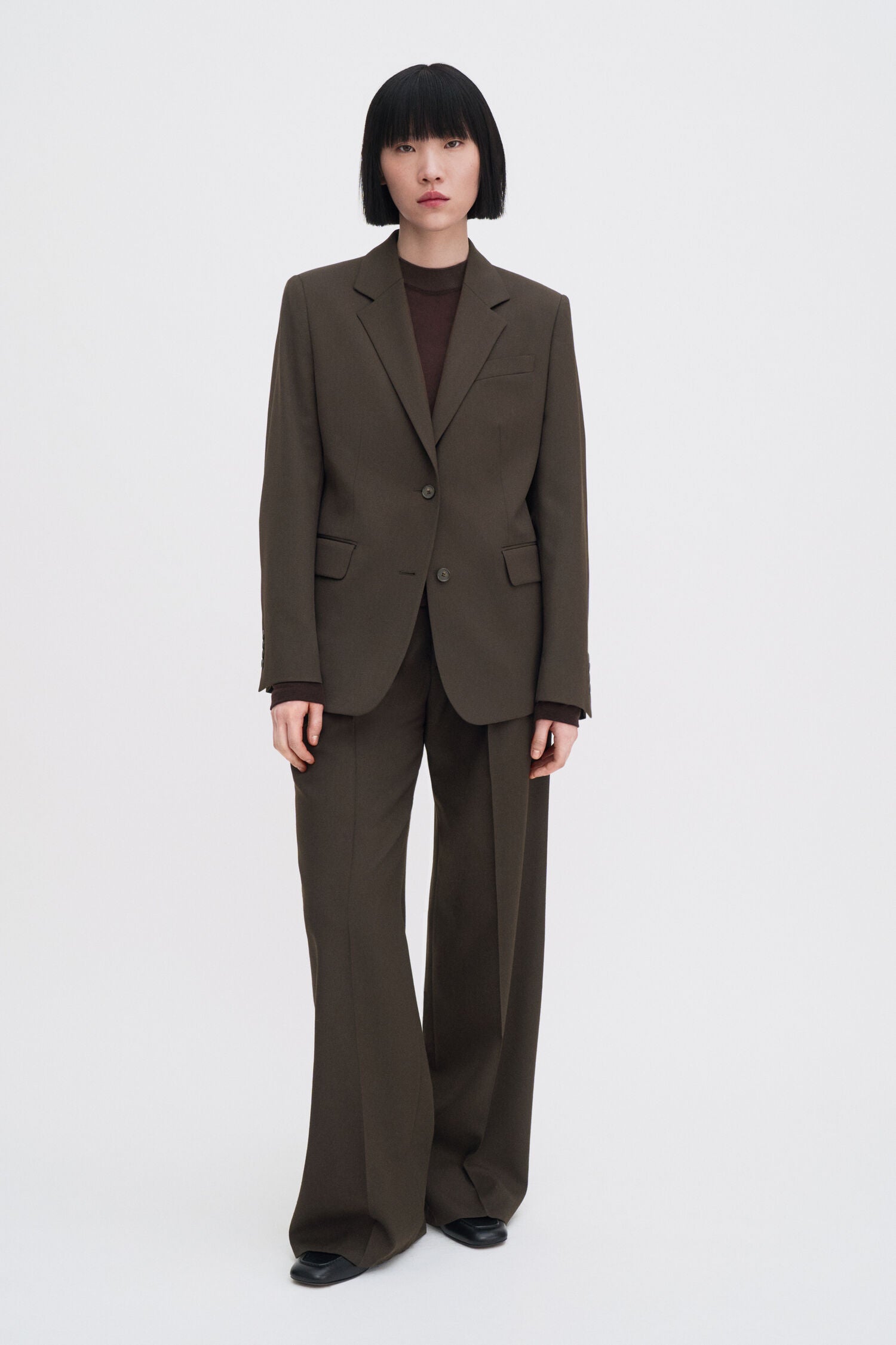 Filippa K Delilah Blazer Walnut Brown