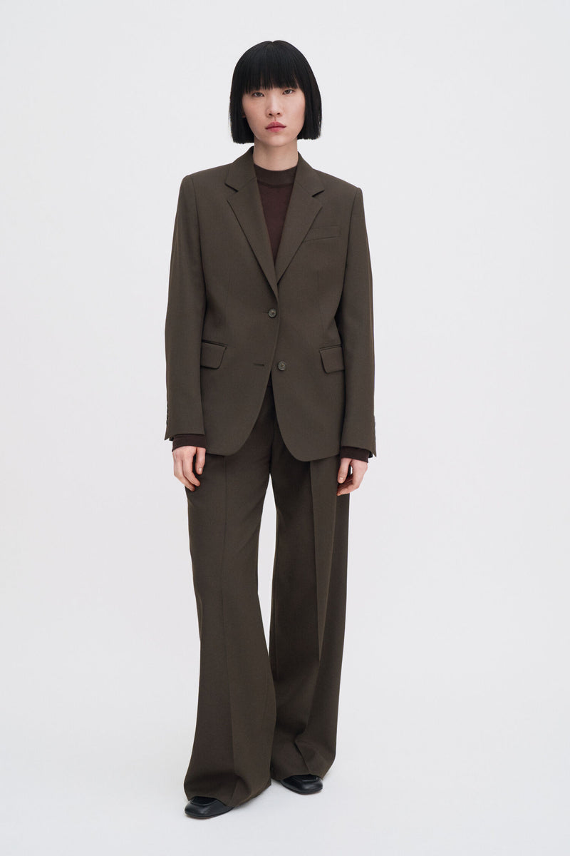 Filippa K Delilah Blazer Walnut Brown