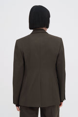 Filippa K Delilah Blazer Walnut Brown
