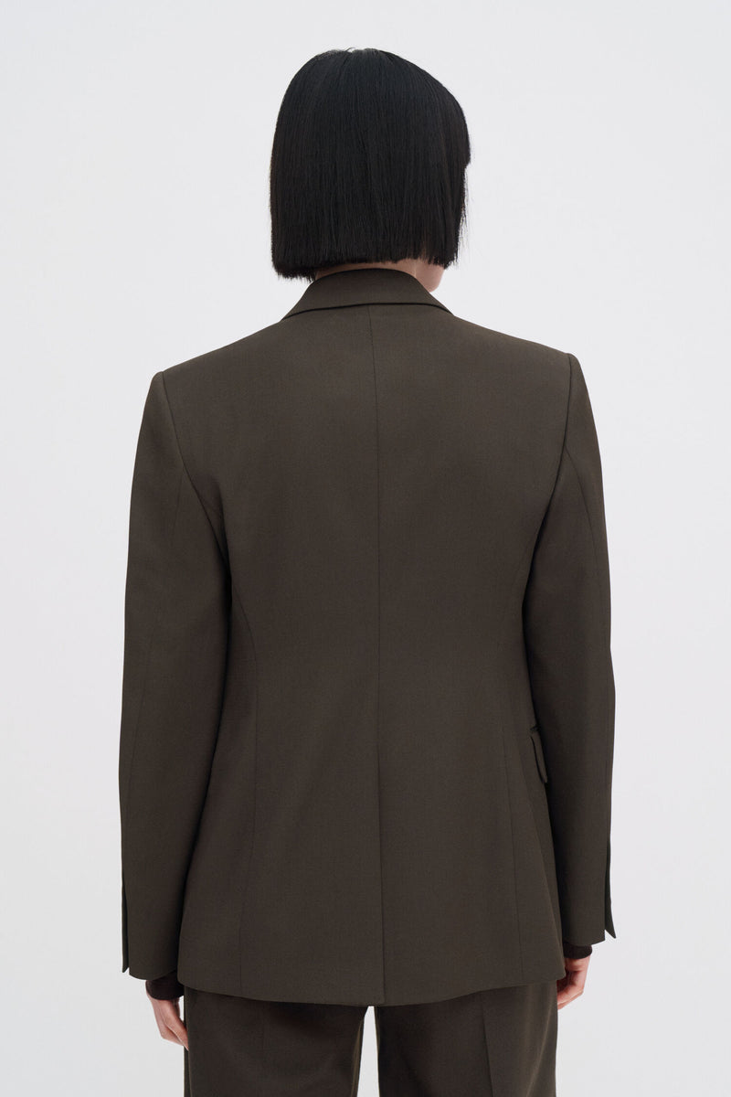 Filippa K Delilah Blazer Walnut Brown