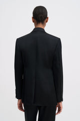 Filippa K Dani Black Satin Blazer