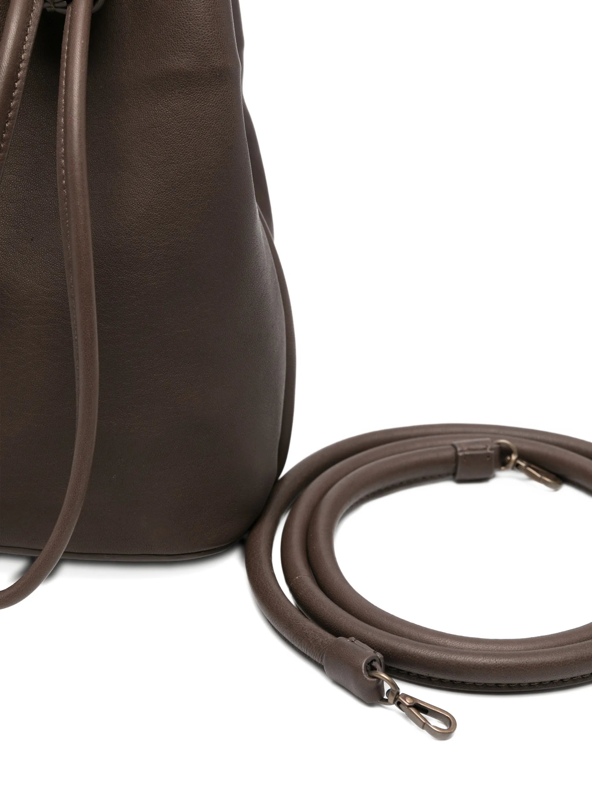 Uma Wang Small Sac Bucket Bag | Dark Brown