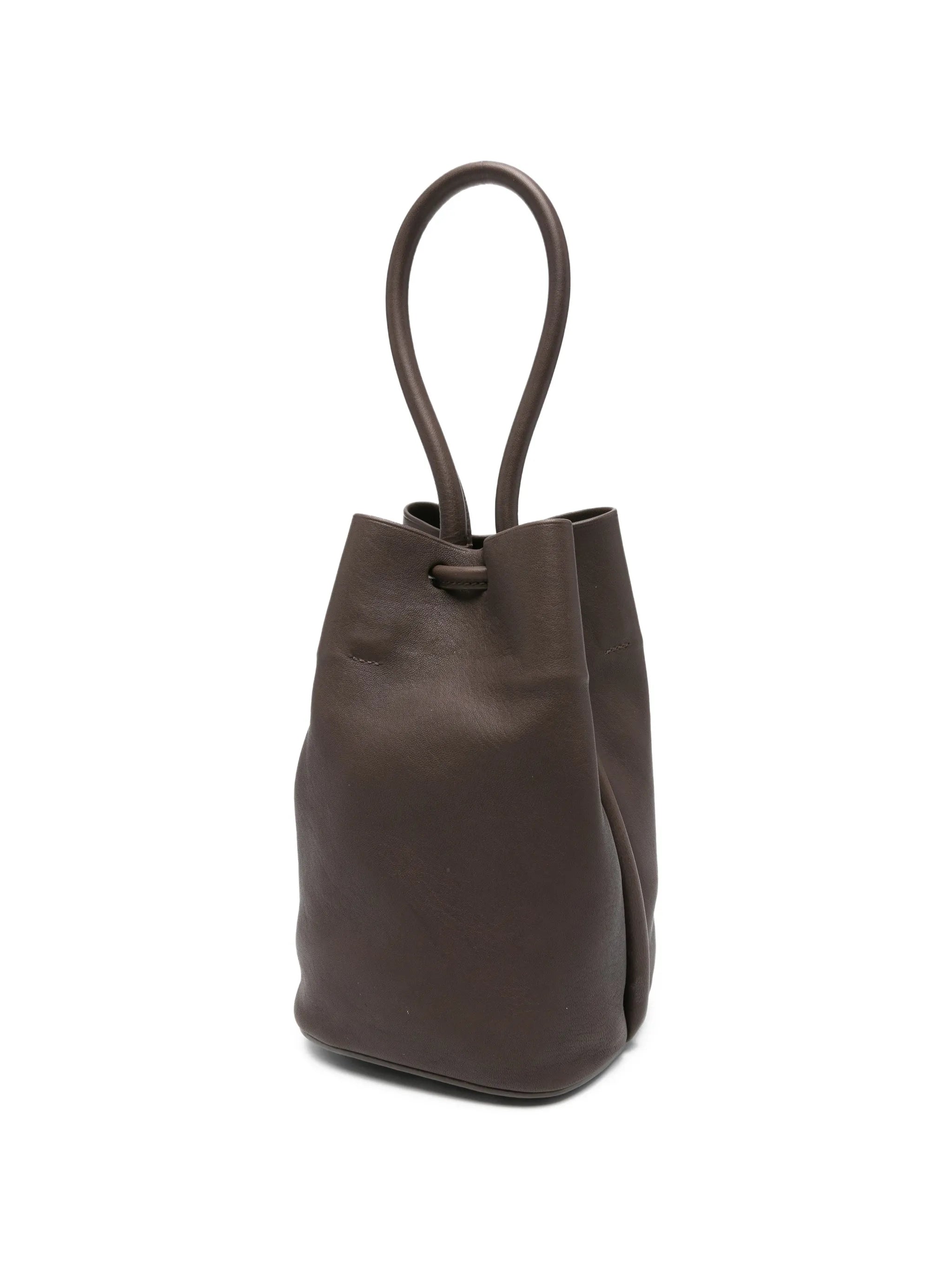 Uma Wang Small Sac Bucket Bag | Dark Brown
