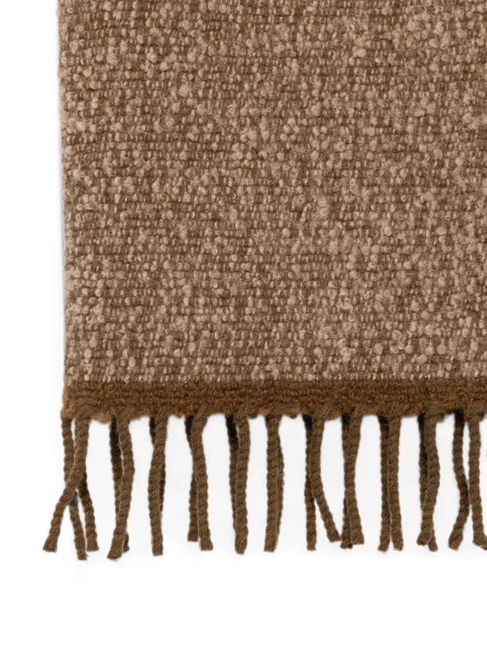 Uma Wang Bouclé Throw | Tan
