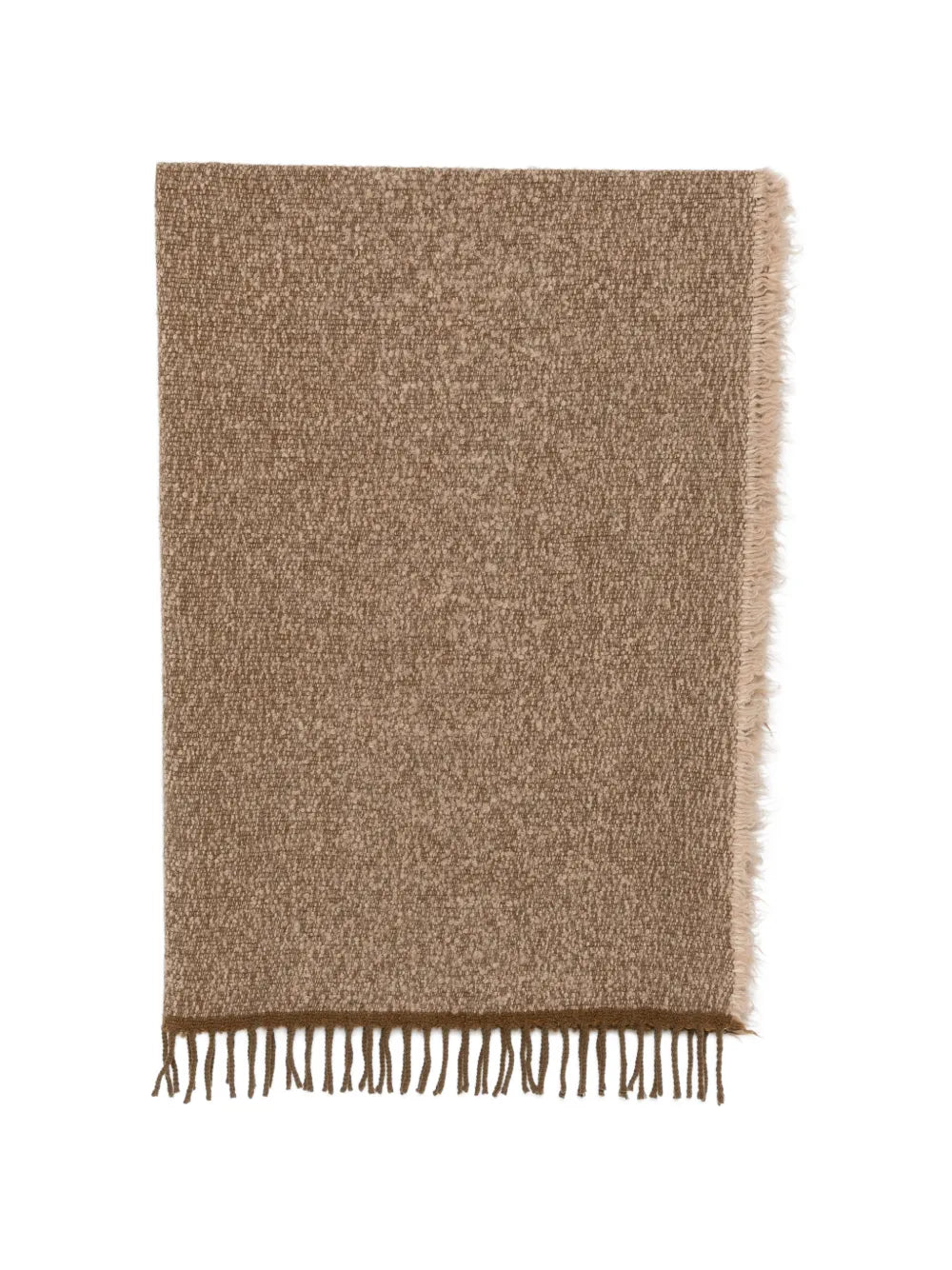 Uma Wang Bouclé Throw | Tan