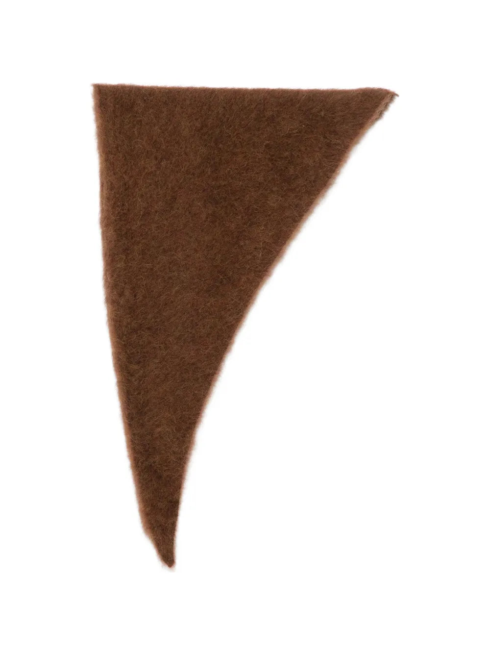 Uma Wang Wool Triangle Scarf | Mustard