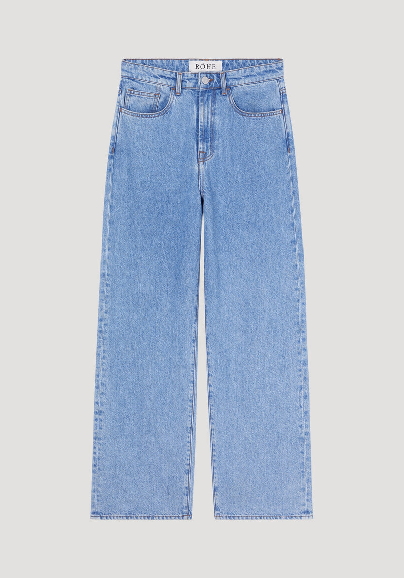Róhe Signature Baggy Fit Denim | Denim Blue