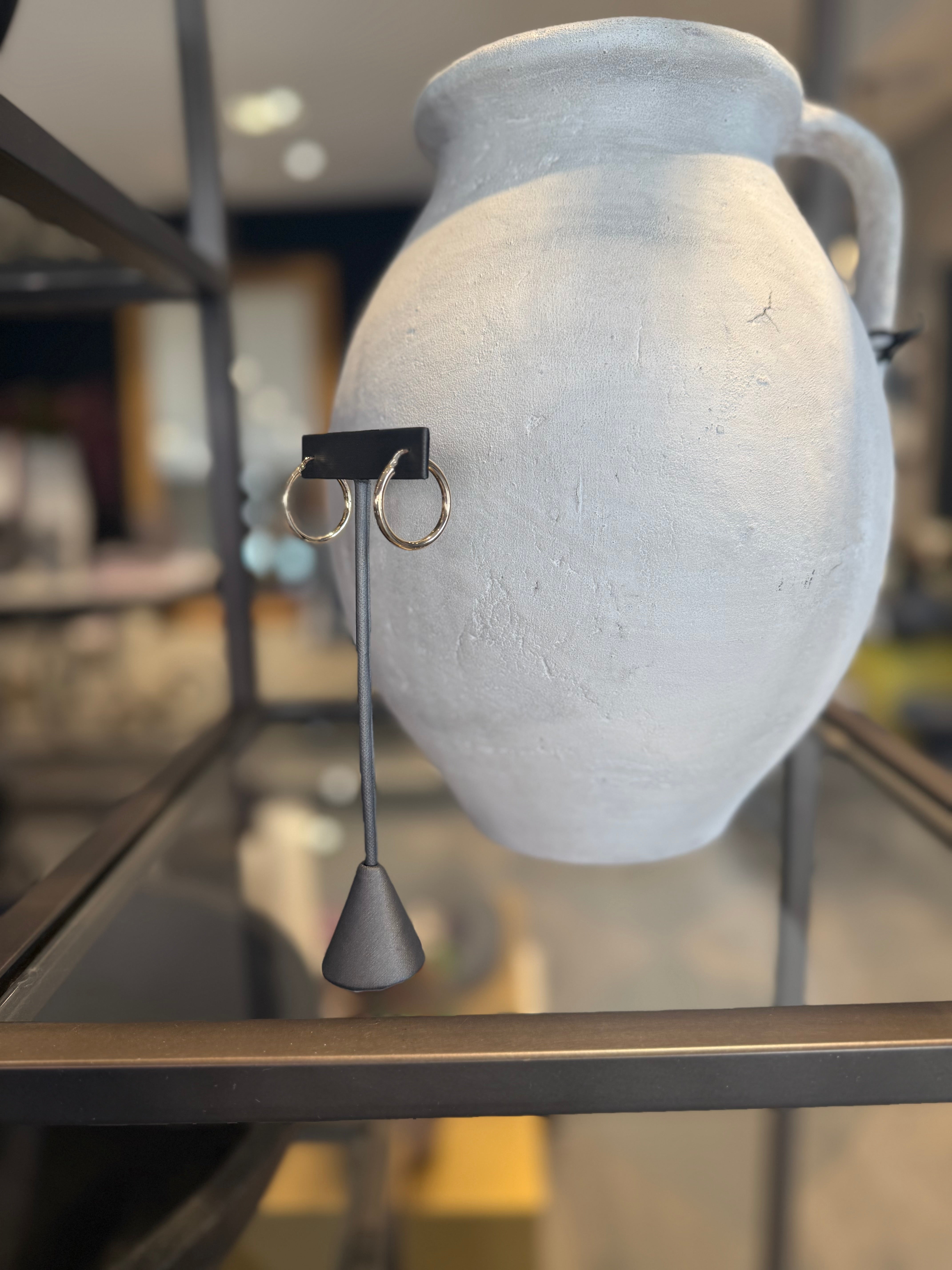 The Loved One Gold Hoop Medium