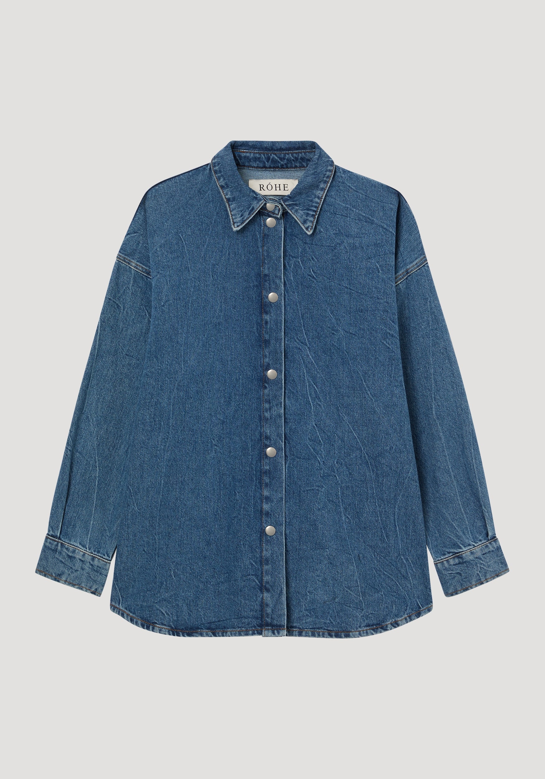 Róhe Oversized Denim Shirt | Blue