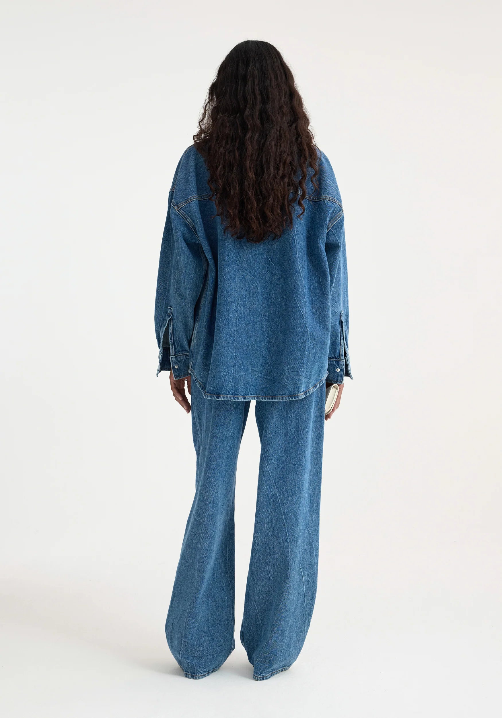 Róhe Oversized Denim Shirt | Blue