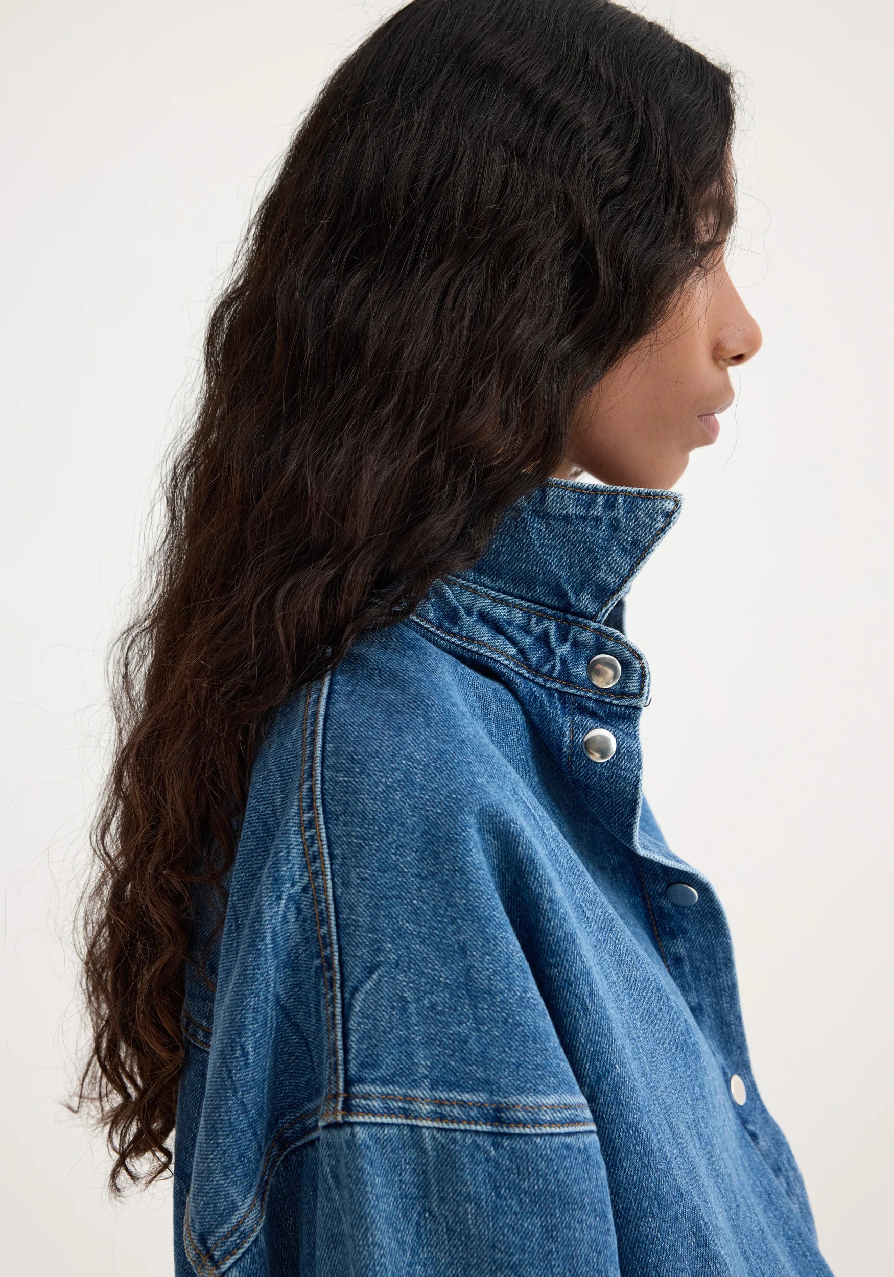 Róhe Oversized Denim Shirt | Blue