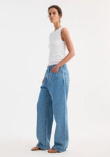 Róhe Signature Baggy Fit Denim | Denim Blue