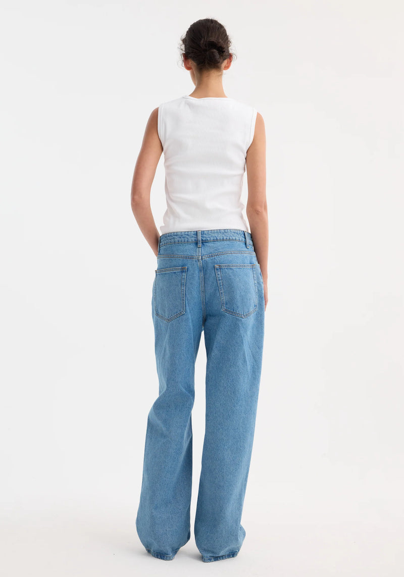 Róhe Signature Baggy Fit Denim | Denim Blue