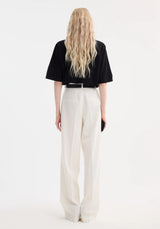 Róhe Mid-Waist Tailored Trousers | Off White