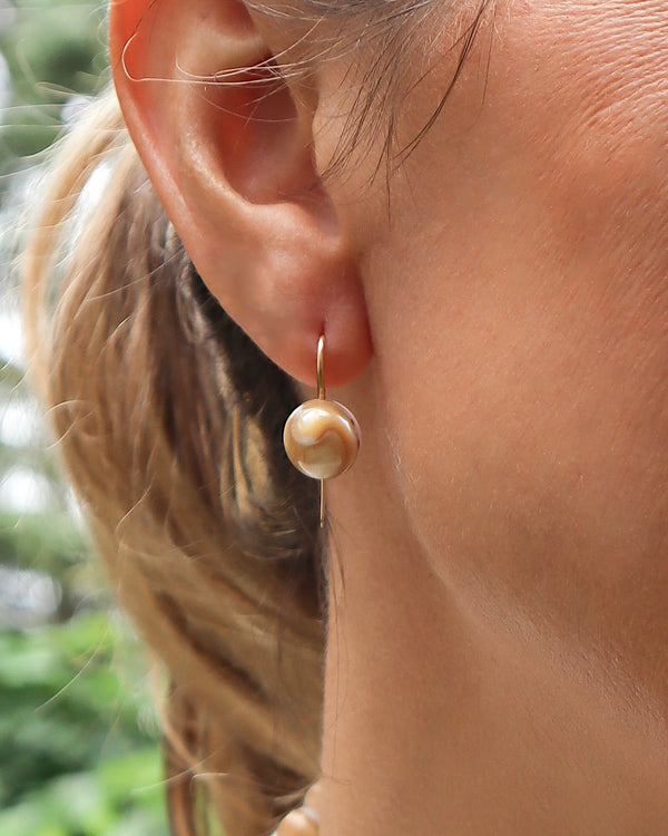 CMD Mother of Pearl Drop Earrings