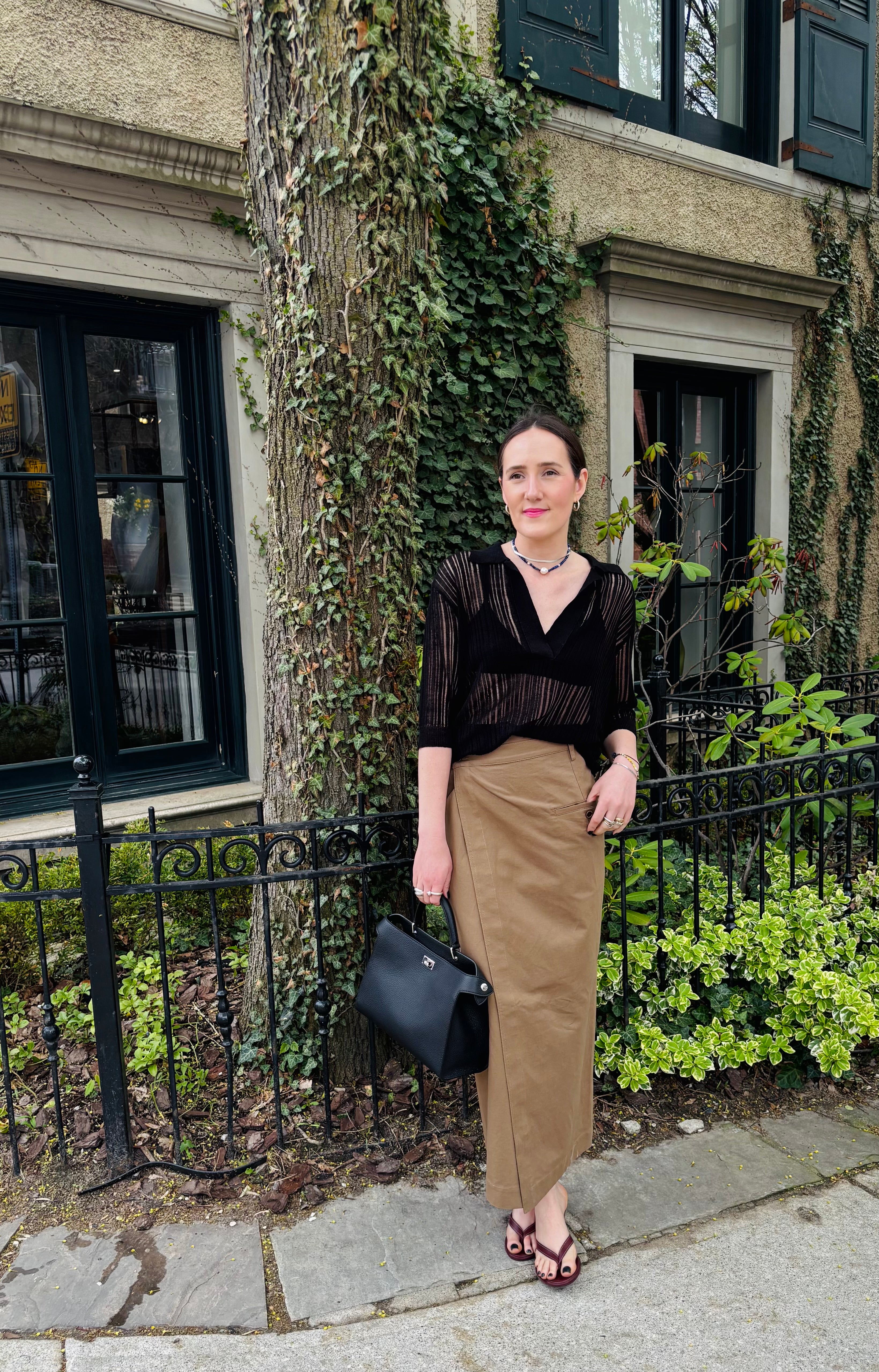 Uma Wang Grace Skirt | Tan