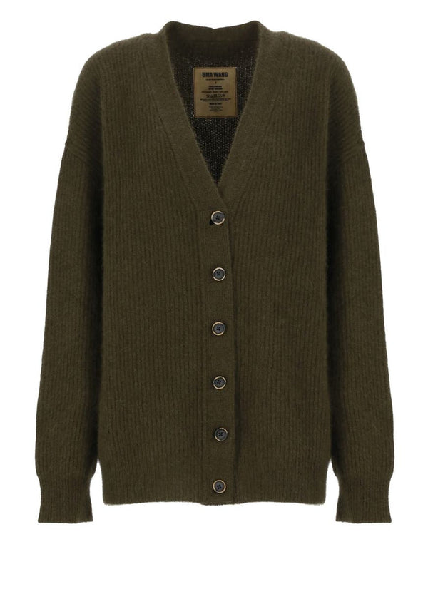 Uma Wang Knit Cardigan Army Green