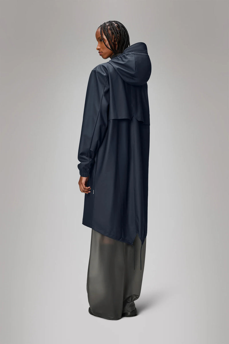 Rains Fishtail Jacket Navy