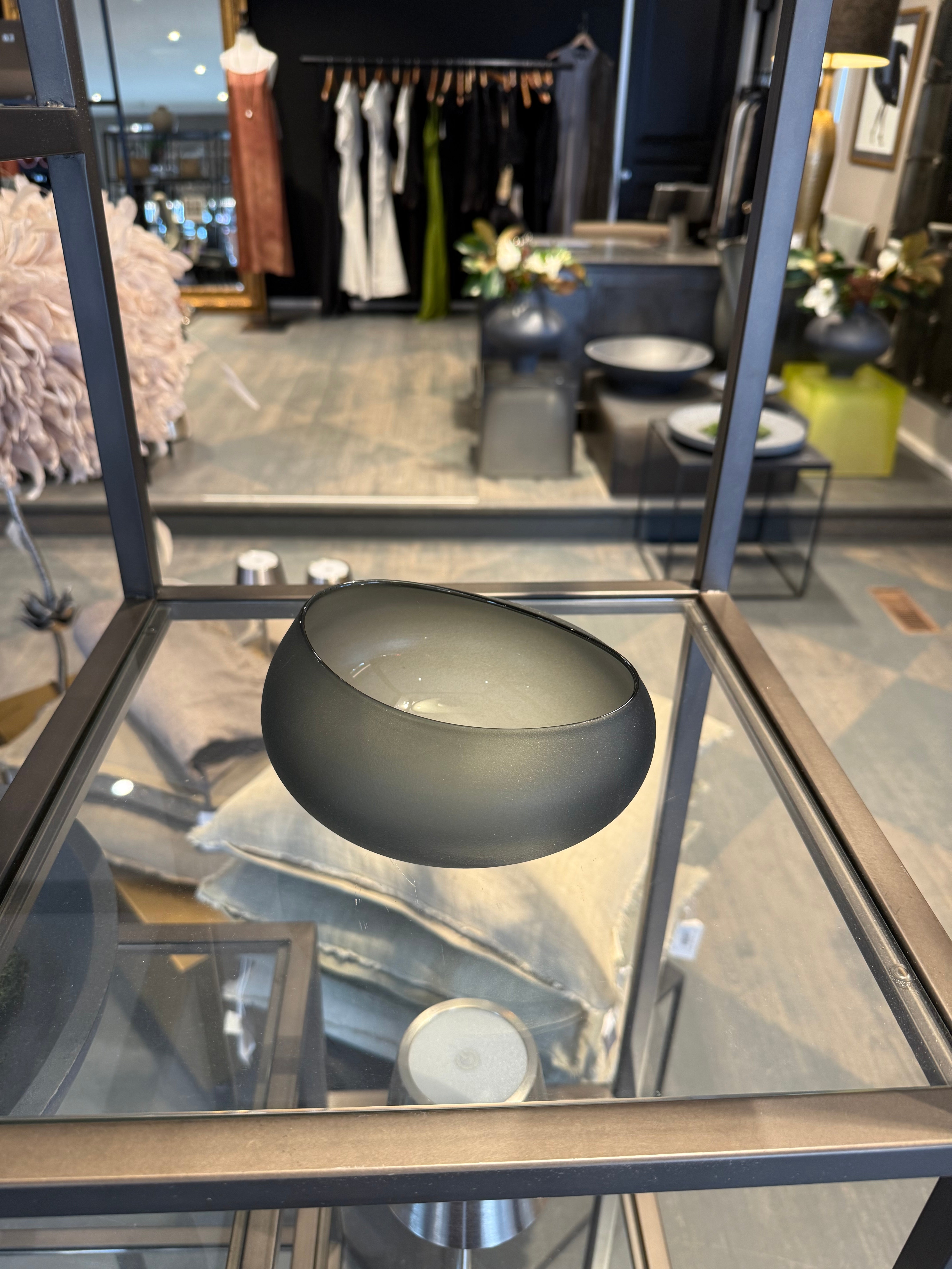 The Goodman Studio Topography Bowl | Neutral Grey