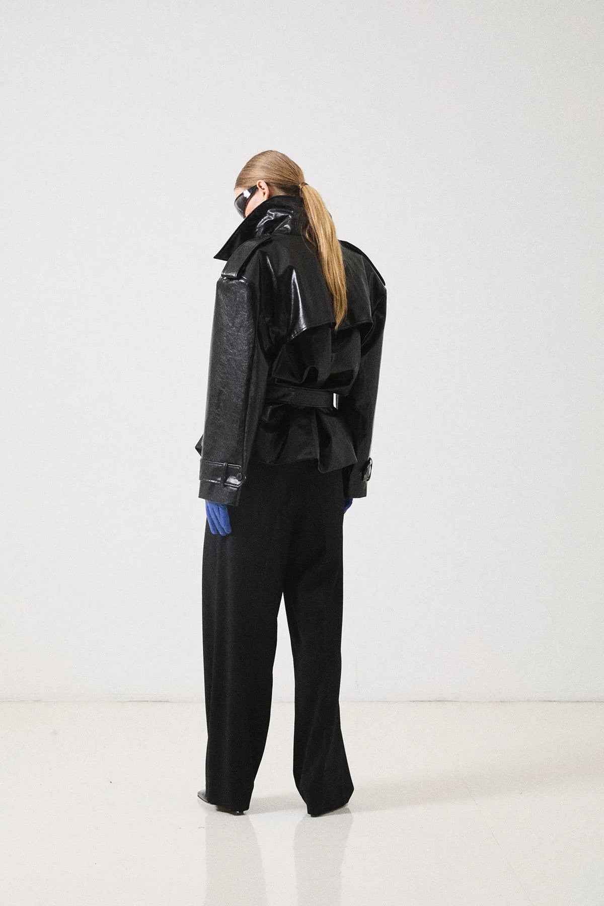 la piscine Trench Jacket | Black