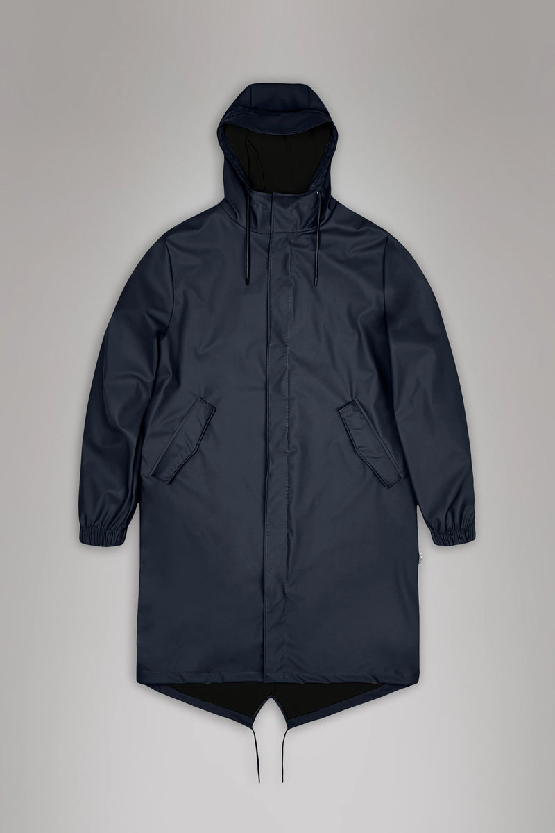 Rains Fishtail Jacket Navy