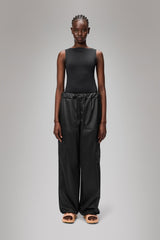 Rains Cargo Rain Pants Wide Black