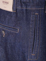 Uma Wang Blue Denim Pigiama Pants
