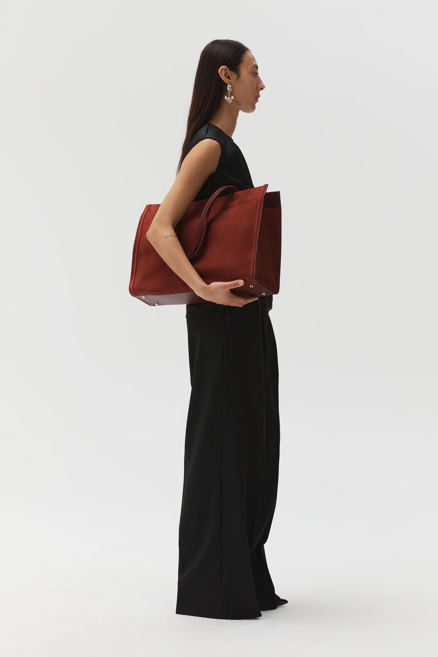 Beaufille City Tote | Maroon