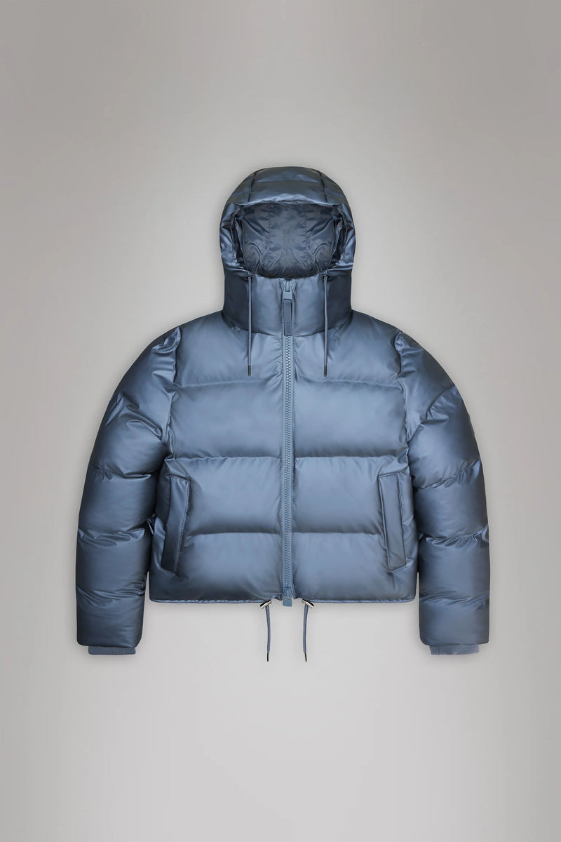 Rains Alta Short Puffer Jacket Bay