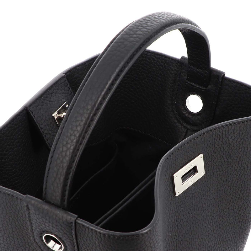 Odeon Mini Leather Bag Black