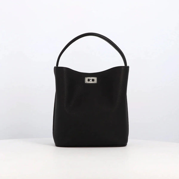 Odeon Mini Leather Bag Black