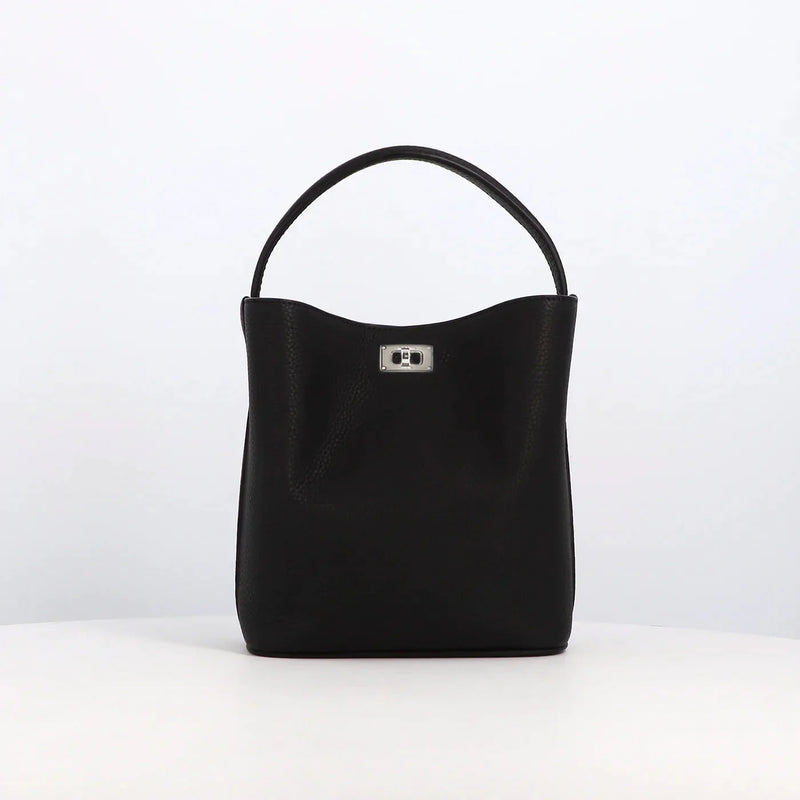 Odeon Mini Leather Bag Black