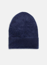 Vince Brushed Cashmere Hat Coastal Blue