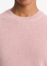 Vince Shrunken Cashmere Sweater Dk. Orchid