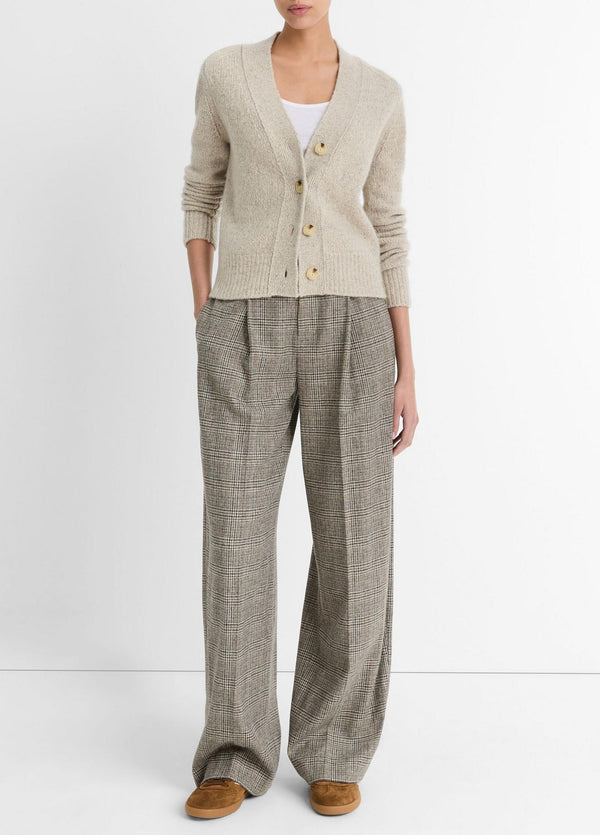 Vince Donegal Cashmere Cardigan Biscuit